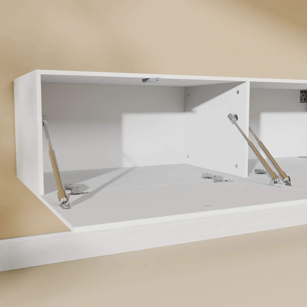 Mora TV Meubel Zwevend & Staand 240 cm Wit