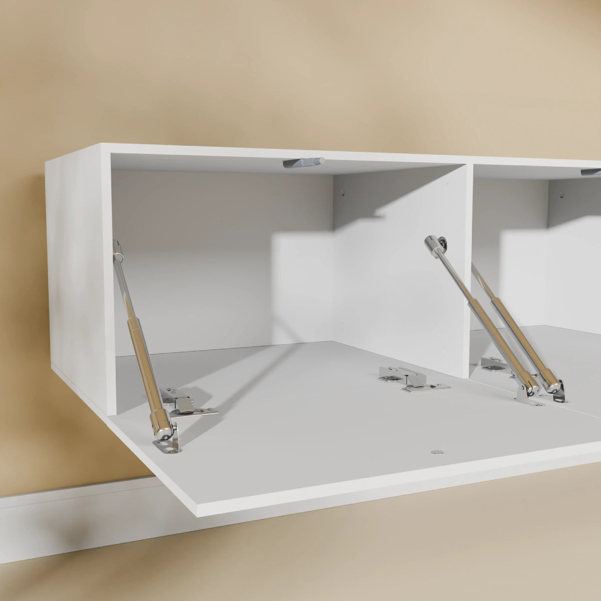 Mora TV Meubel Zwevend & Staand 280 cm Wit